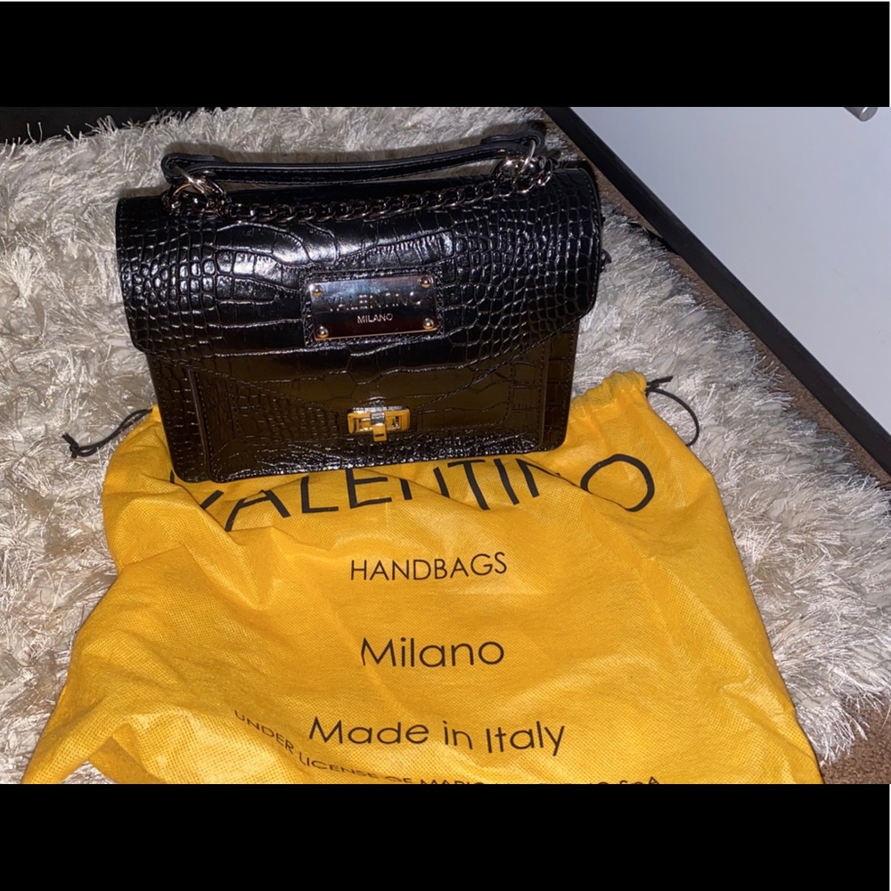 Valentino real leather crossbody